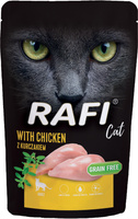 Mokra karma dla kota Rafi Cat Adult z kurczakiem 100g