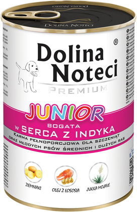DNP JUNIOR BOGATA W SERCA Z INDYKA 400g