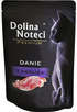 DOLINA NOTECI PREMIUM MOKRA KARMA DLA KOTA DANIE Z KRÓLIKA 85g