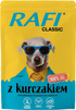 Rafi Classic Mokra karma dla psa z kurczakiem saszetka 400g