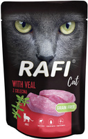 Mokra karma dla kota Rafi Cat Adult z cielęciną 100g