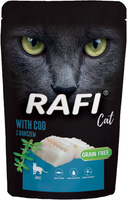 Mokra karma dla kota Rafi Cat Adult z dorszem 100g
